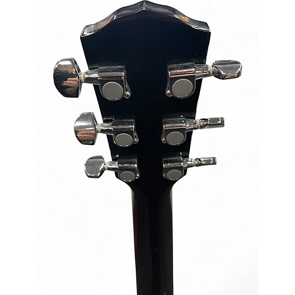 Used Fender CD140SCE Black Acoustic Electric Guitar