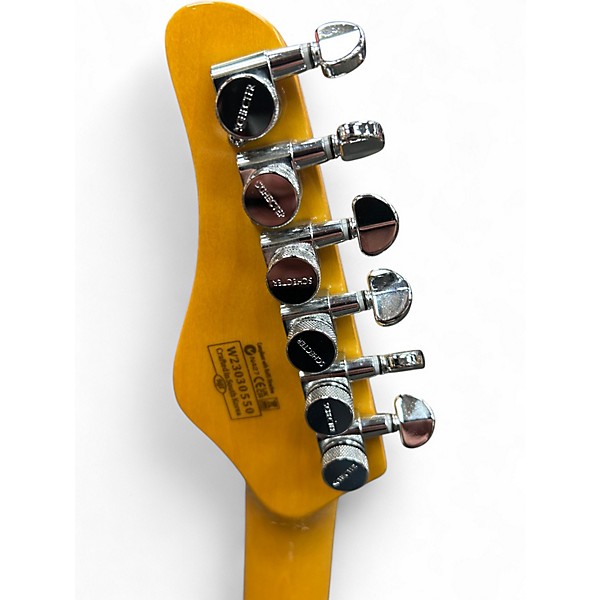 Used Schecter Guitar Research Pete Dee PT Black Solid Body Electric Guitar