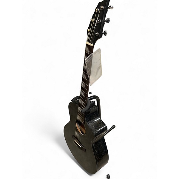 Used 2021 Breedlove Rainforest S Concert BG SE Trans Black Acoustic Electric Guitar