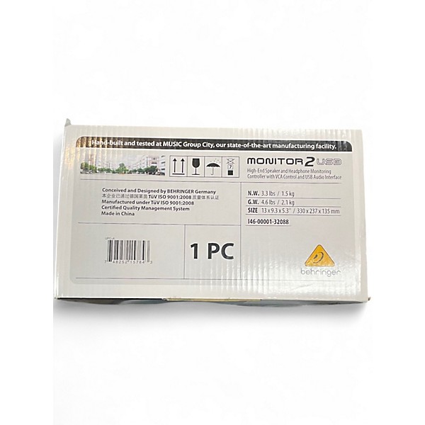 Used Behringer monitor2usb Volume Controller