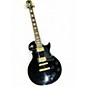 Used Epiphone Les Paul Black and Gold Solid Body Electric Guitar thumbnail
