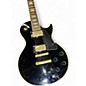 Used Epiphone Les Paul Black and Gold Solid Body Electric Guitar
