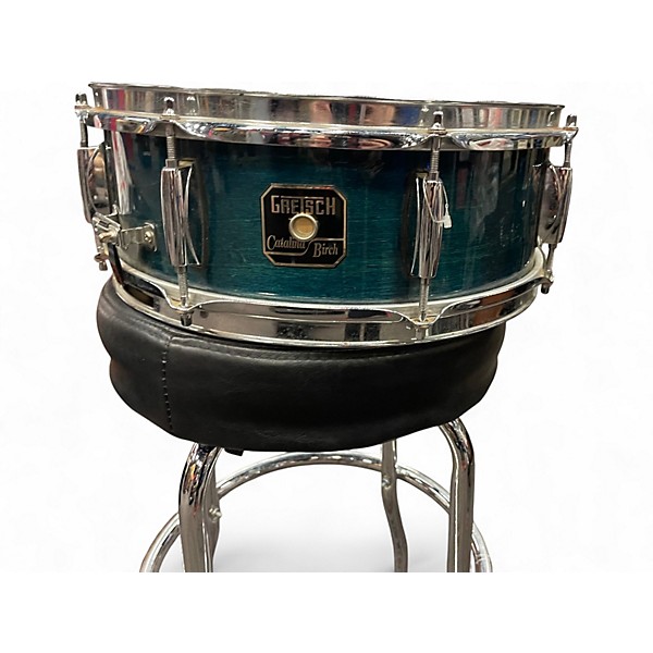 Used Gretsch Drums 14in CATALINA BIRCH TEAL Drum