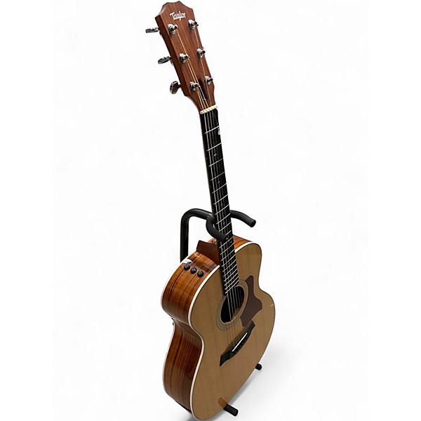 Used 2021 Taylor 214e DLX Natural Acoustic Electric Guitar