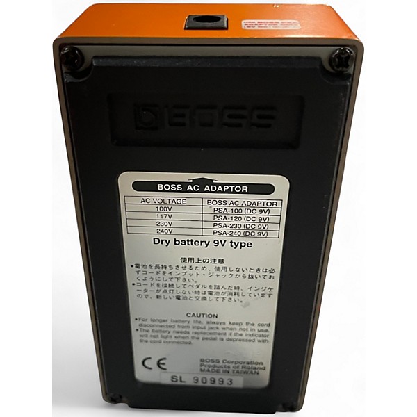 Used BOSS DS1 Distortion Effect Pedal