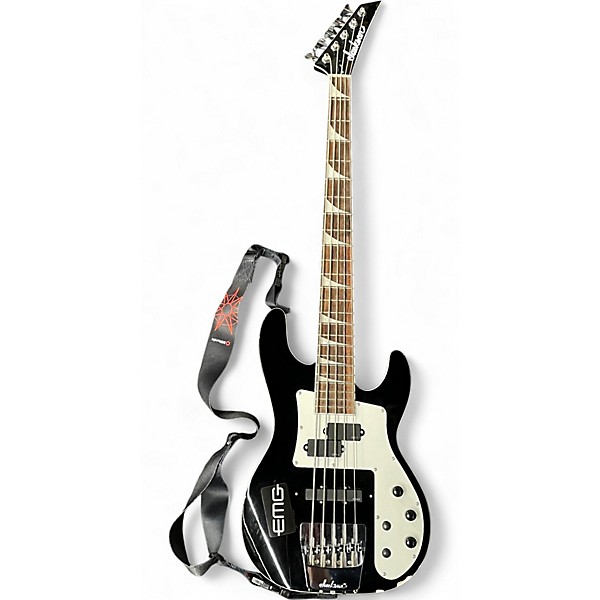 Used 2021 Jackson Concert Bass X Series CBXNT DX V Black Electric Bass Guitar