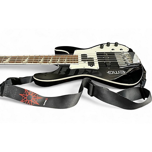 Used 2021 Jackson Concert Bass X Series CBXNT DX V Black Electric Bass Guitar