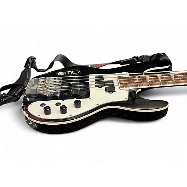 Used 2021 Jackson Concert Bass X Series CBXNT DX V Black Electric Bass Guitar