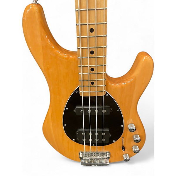 Used Ernie Ball Music Man Sterling 4 String Natural Electric Bass Guitar