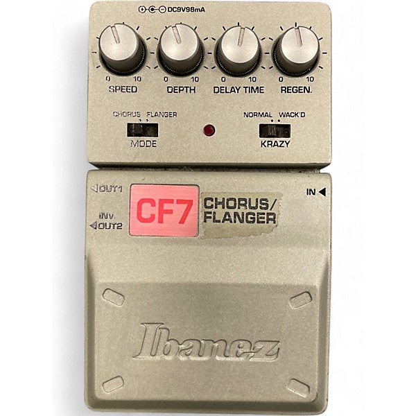 Ibanez CF7 CHORUS/FLANGER 10838】 Ibanez CF7 CHORUS FLANGER Ibanez