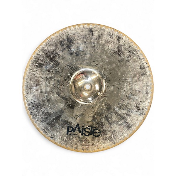 Used Paiste 14in Alpha Medium Hi Hat Pair Cymbal