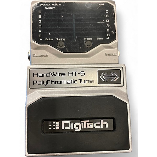 Used DigiTech HT6 Hardwire Chromatic Tuner Tuner Pedal
