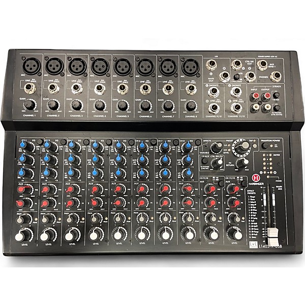 Used Harbinger L1402FX USB Unpowered Mixer