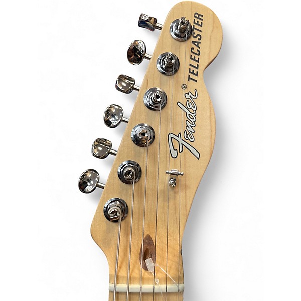 Used 2021 Fender American Performer Telecaster Hum Vintage White Solid Body Electric Guitar