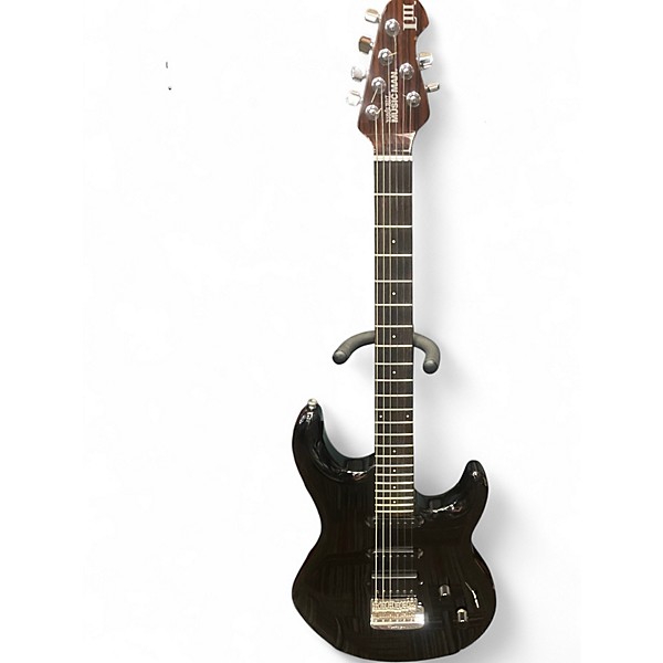 Used Ernie Ball Music Man LIII Black Solid Body Electric Guitar