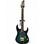 Used Ibanez RG570 Trans Blue Solid Body Electric Guitar thumbnail