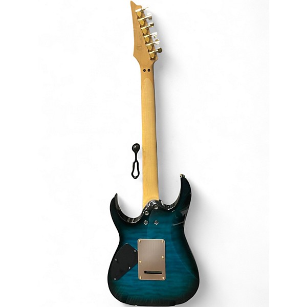 Used Ibanez RG570 Trans Blue Solid Body Electric Guitar