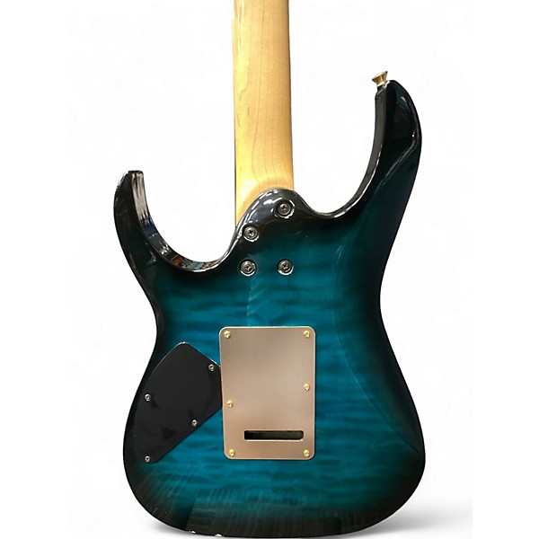 Used Ibanez RG570 Trans Blue Solid Body Electric Guitar