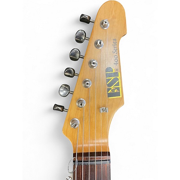 Used ESP 400 SERIES Black Solid Body Electric Guitar