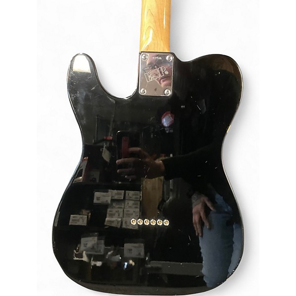 Used ESP 400 SERIES Black Solid Body Electric Guitar