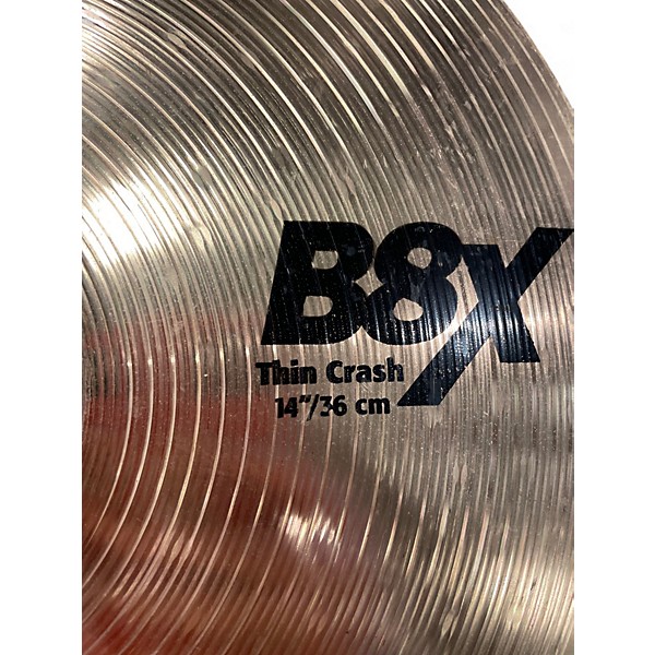 Used SABIAN 14in B8 Thin Crash Cymbal