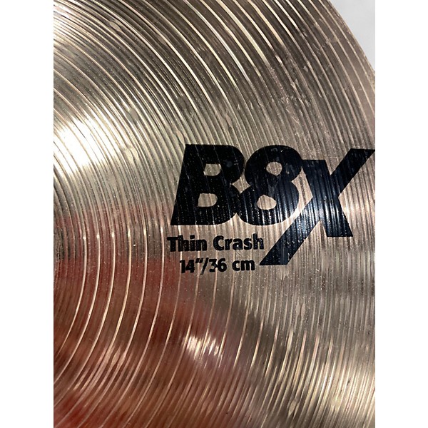 Used SABIAN 14in B8 Thin Crash Cymbal