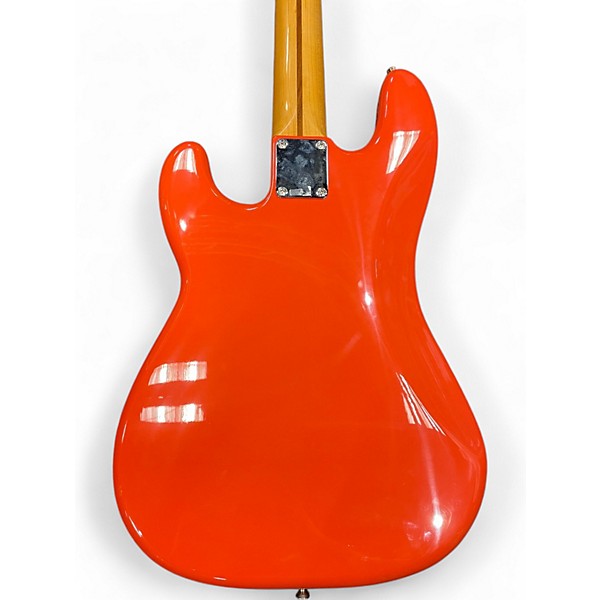 Used Fender Vintera 50s Precision Bass Fiesta Red Electric Bass Guitar