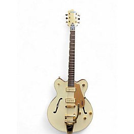 Used Gretsch Guitars LTD PRISTINE CB Cream Hollow Body Electric Guitar