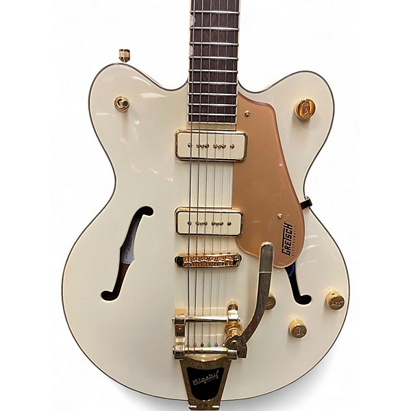 Used Gretsch Guitars LTD PRISTINE CB Cream Hollow Body Electric Guitar