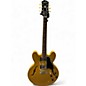 Used Epiphone ES355 Metallic Gold Hollow Body Electric Guitar thumbnail
