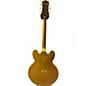 Used Epiphone ES355 Metallic Gold Hollow Body Electric Guitar