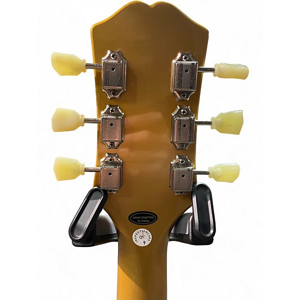 Used Epiphone ES355 Metallic Gold Hollow Body Electric Guitar