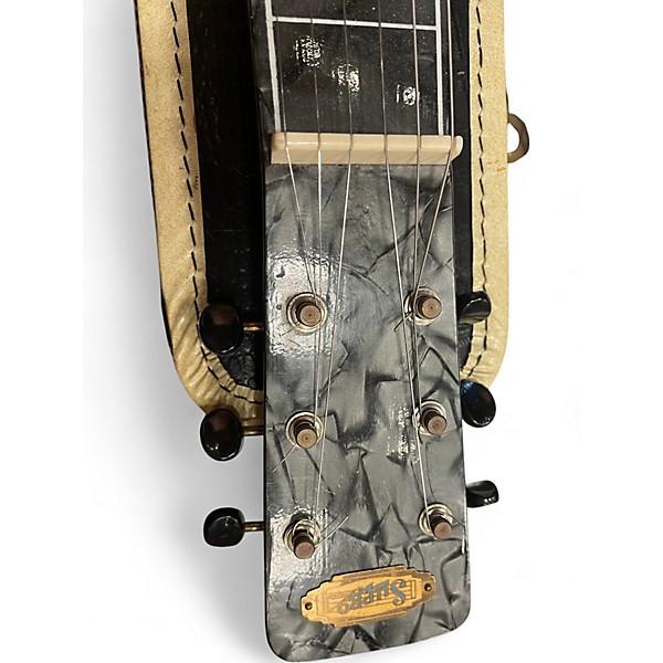 Vintage 1952 Supro Supreme Gray Lap Steel