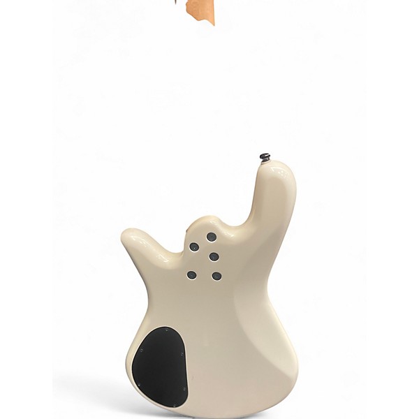 Used Spector Performer 4 White Electric Bass Guitar