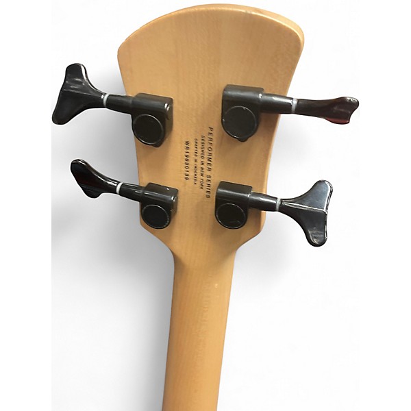 Used Spector Performer 4 White Electric Bass Guitar