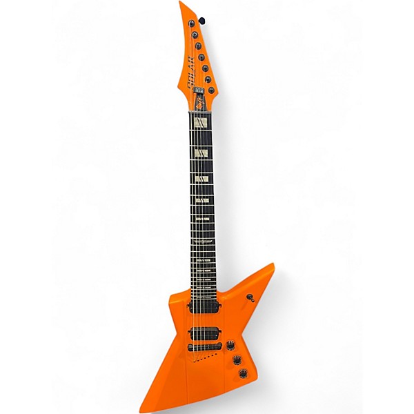 Used Solar Guitars E1.7Priestess+ H TOWN Orange Solid Body Electric Guitar