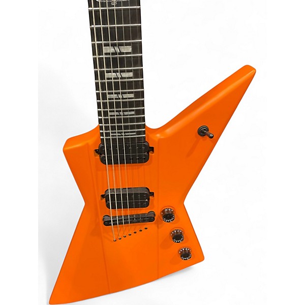 Used Solar Guitars E1.7Priestess+ H TOWN Orange Solid Body Electric Guitar