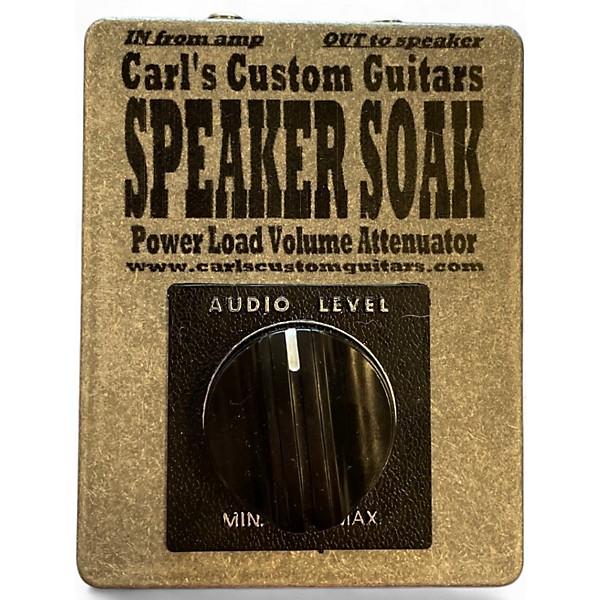 Used Carl's Custom Guitars POWER LOAD VOLUME ATTENUATOR Pedal