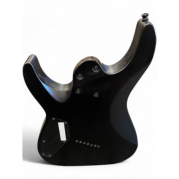 Used Ltd M-1007MS Trans Black Solid Body Electric Guitar