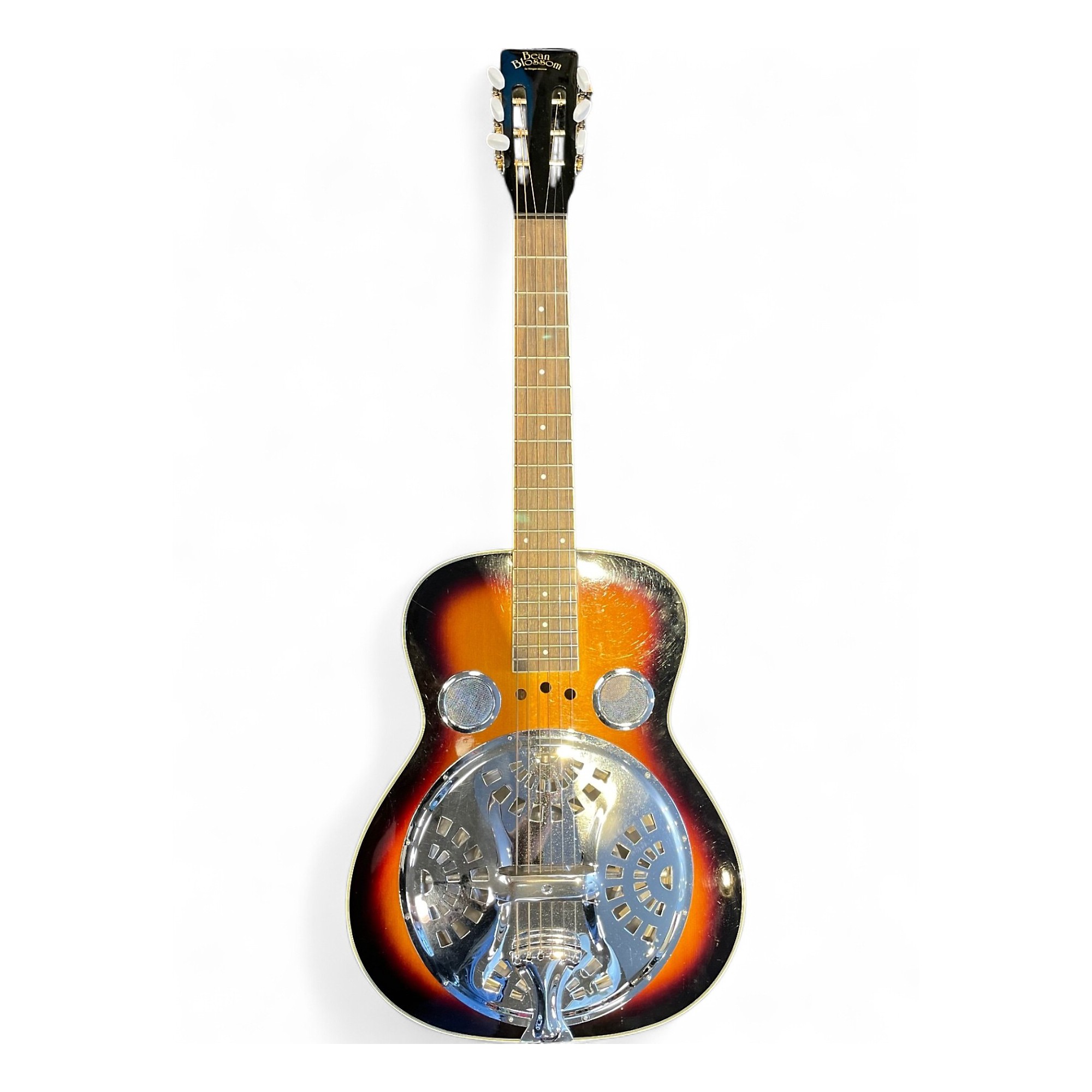 Used Morgan Monroe BEAN BLOSSOM 2 Color Sunburst Resonator Guitar