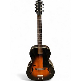 Vintage 1930s Kalamazoo KG22 Sunburst Acoustic Guitar