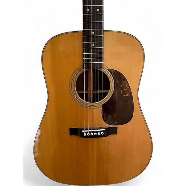Used Martin D28 Natural Acoustic Guitar