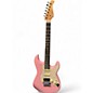 Used Mooer S800 Pink Solid Body Electric Guitar