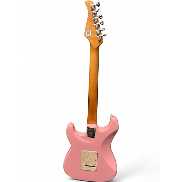 Used Mooer S800 Pink Solid Body Electric Guitar