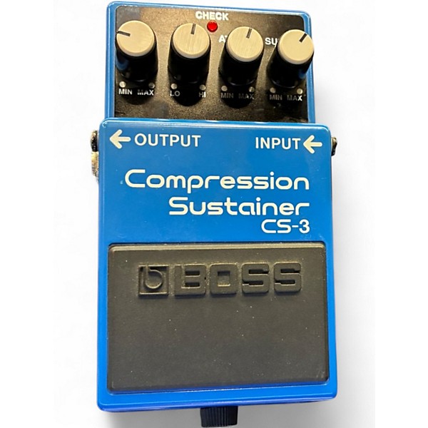 Used BOSS CS3 Compressor Sustainer Effect Pedal
