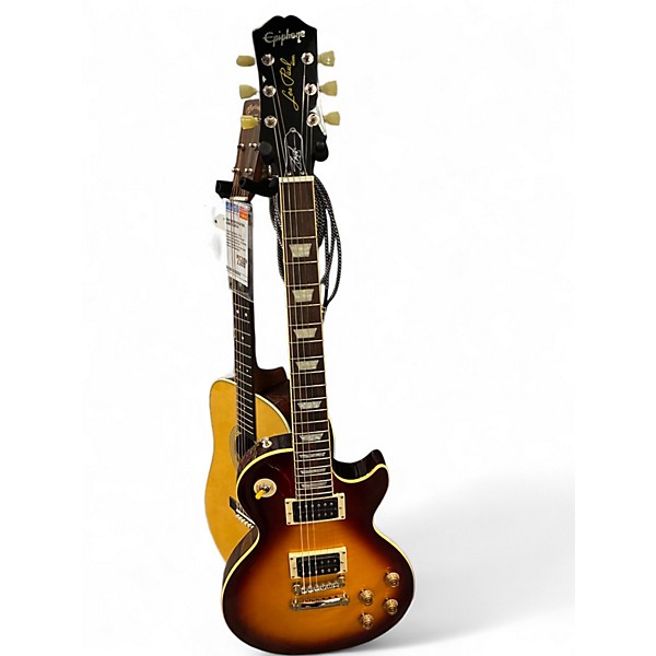 Used Epiphone SLASH LES PAUL 2 Color Sunburst Solid Body Electric Guitar