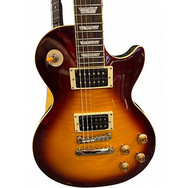 Used Epiphone SLASH LES PAUL 2 Color Sunburst Solid Body Electric Guitar