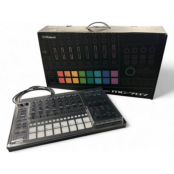 Used Roland MC-707 Groovebox Production Controller