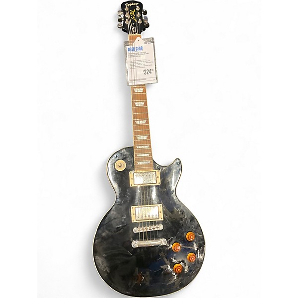 Used Epiphone Les Paul Standard Black Solid Body Electric Guitar