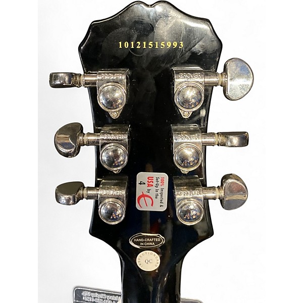 Used Epiphone Les Paul Standard Black Solid Body Electric Guitar